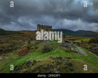 château de dolwyddelen parc national de snowdonia Banque D'Images