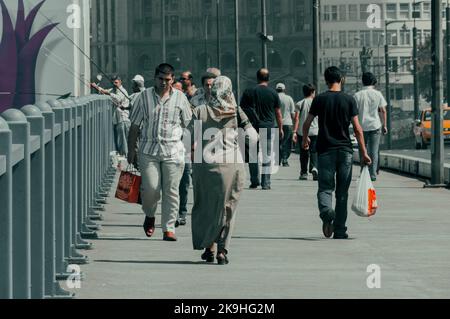 Istanbul, Turquie. 11 août 2006. Quelques scènes de la vie quotidienne à Istanbul, Turquie Banque D'Images