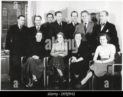 L'expédition du mécanicien de bord à Gävle. Banque D'Images