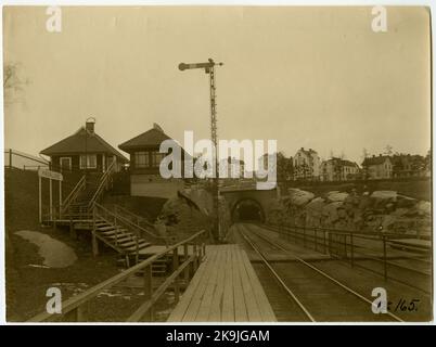 Appareillage de connexion à Hagalund Banque D'Images