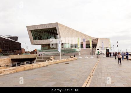 Museum of Liverpool, Pier Head, Liverpool, Angleterre, Royaume-Uni. Banque D'Images