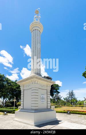 Le monument Legazpi sur la Plaza Independencia à Cebu City, Philippines Banque D'Images