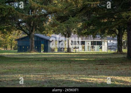 Zwiggelte, pays-Bas - 18 octobre 2022 : Westerbork était un camp de transit nazi dans la province de Drenthe. Anne Frank et Etty Hillesum l'ont transporté Banque D'Images