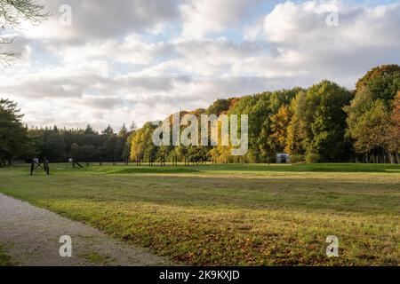 Zwiggelte, pays-Bas - 18 octobre 2022 : Westerbork était un camp de transit nazi dans la province de Drenthe. Anne Frank et Etty Hillesum l'ont transporté Banque D'Images