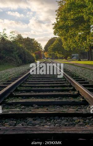 Zwiggelte, pays-Bas - 18 octobre 2022 : Westerbork était un camp de transit nazi dans la province de Drenthe. Anne Frank et Etty Hillesum l'ont transporté Banque D'Images