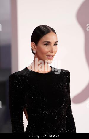Lido di Venezia, Italie, 3 septembre 2022 - Paola Di Benedetto assiste au tapis rouge du Festival du film de Venise 2022. Crédits: Luigi de Pompeis/Alamy Live News Banque D'Images