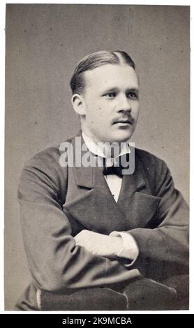 Directeur de l'expédition Carl Adolf Unnérus. Chemins de fer nationaux, SJ. Banque D'Images