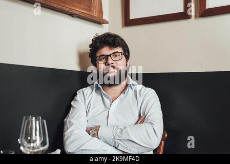 Turin, Italie. 8 mars 2017. L'écrivain et critique alimentaire Luca Iaccarino Banque D'Images