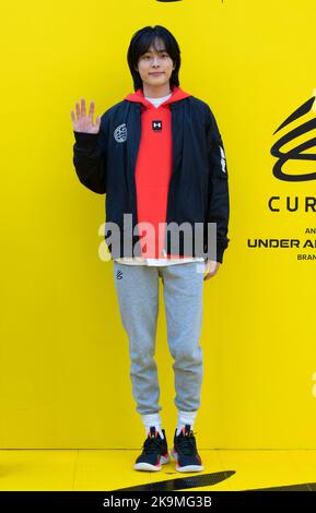 Séoul, Corée du Sud. 28th octobre 2022. L'acteur et chanteur sud-coréen Yoo Seon-ho assiste à un appel photo pour la marque de mode NEPA Airgram Pop-up Store Open Photocall à Séoul, Corée du Sud sur 28 octobre 2022. (Photo de Lee Young-ho/Sipa USA) crédit: SIPA USA/Alay Live News Banque D'Images