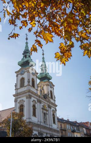 Église Sainte-Anne à Buda - Budapest, Hongrie Banque D'Images