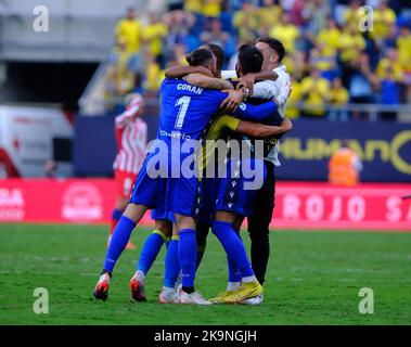 Cadix, Espagne. 29th octobre 2022. La Liga Spanish la Liga football Match Cadix vs Atletico de Madrid au stade Nuevo Mirandilla, Cadix 29 octobre, 2022 900/Cordon Press Credit: CORDON PRESS/Alay Live News Banque D'Images