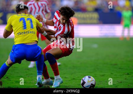 Cadix, Espagne. 29th octobre 2022. La Liga Spanish la Liga football Match Cadix vs Atletico de Madrid au stade Nuevo Mirandilla, Cadix 29 octobre, 2022 900/Cordon Press Credit: CORDON PRESS/Alay Live News Banque D'Images