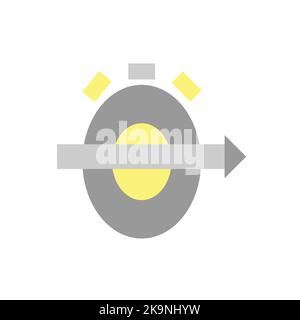 Composition géométrique abstraite de style minimaliste moderne sur fond blanc. Illustration de Vecteur