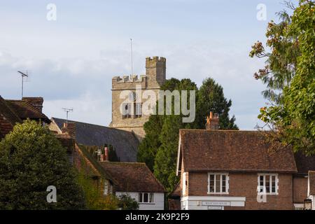 Église Saint-Michael-l’Archange, Smarden, Kent, royaume-uni Banque D'Images