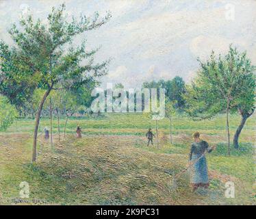 Hoymaking à Éragny. Camille Pissarro. 1892. Banque D'Images