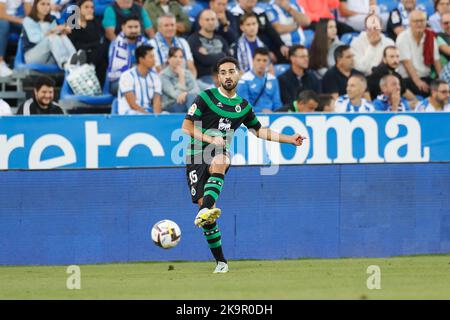 Leganes, Espagne. 29th octobre 2022. Ruben Gonzalez (course) football : Espagnol 'la Liga Smartbank' match entre CD Leganes 0-0 Real Racing Club de Santander à l'Estadio Municipal de Butarque à Leganes, Espagne . Crédit: Mutsu Kawamori/AFLO/Alay Live News Banque D'Images