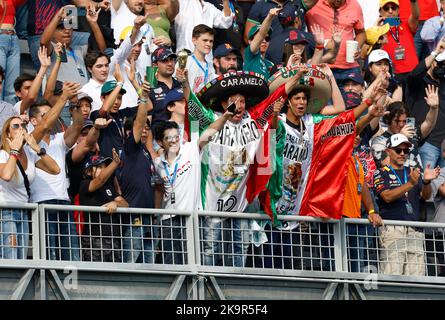 Mexico, Mexique. 29th octobre 2022. Fans, Grand Prix du Mexique F1 à Autodromo Hermanos Rodriguez sur 29 octobre 2022 à Mexico, Mexique. (Photo par HIGH TWO) Credit: dpa/Alay Live News Banque D'Images