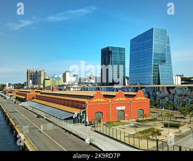 pier maua terminal international de bateaux de croisière brasil, pier maua, terminal de navires passagers rio, rio de janeiro, rio, brasil, ports de cruse brasilian, bateau de croisière Banque D'Images