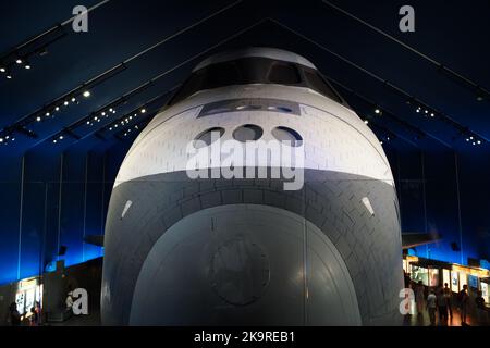 Le musée de la mer, de l'air et de l'espace de l'USS Intrepid est un musée d'histoire militaire et maritime américain de New York avec une collection de bateaux-musée. Banque D'Images