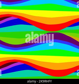 Arrière-plan abstrait torsadé noir et blanc. Illusion optique de surface déformée. Bandes torsadées. Texture stylisée 3D. Illustration vectorielle. Illustration de Vecteur