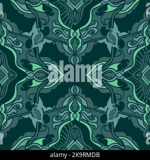 Motif décoratif abstrait sans couture. Élément décoratif. Illustration de Vecteur