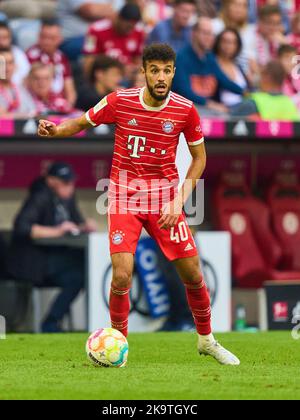 Allemagne. 29th octobre 2022. Noussair Mazraoui, FCB 40 dans le match FC BAYERN MÜNCHEN - 1. FSV MAINZ 05 6-2 1.Ligue allemande de football le 29 octobre 2022 à Munich, Allemagne. Saison 2022/2023, match jour 12, 1.Bundesliga, FCB, München, 12.Spieltag © Peter Schatz / Alamy Live News - LE RÈGLEMENT DFL INTERDIT TOUTE UTILISATION DE PHOTOGRAPHIES comme SÉQUENCES D'IMAGES et/ou QUASI-VIDÉO - Credit: Peter Schatz/Alamy Live News Banque D'Images