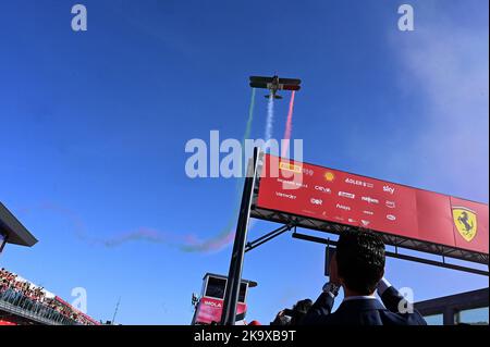 Imola, Italie. 30th octobre 2022. ferrari show imola World finales lors du défi Ferrari World finals Day 2, Ferrari Challenge Cup à Imola, Italie, 30 octobre 2022 Credit: Independent photo Agency/Alay Live News Banque D'Images