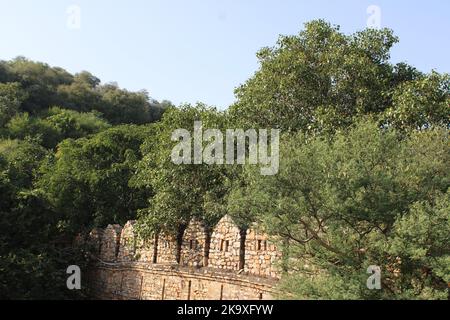 Le fort Amber a été construit à l'origine par Raja Man Singh. Jai Singh Je l'ai élargi. Les améliorations et les ajouts ont été effectués par des règles successives au cours de la suivante Banque D'Images