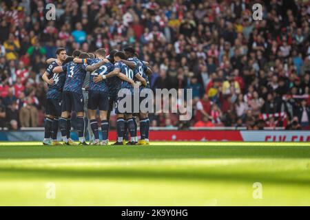 Forêt se rencontrer avant le match de la Premier League Arsenal vs Nottingham Forest à Emirates Stadium, Londres, Royaume-Uni. 30th octobre 2022. (Photo de Ritchie Sumpter/News Images) à Londres, Royaume-Uni, le 10/30/2022. (Photo de Ritchie Sumpter/News Images/Sipa USA) crédit: SIPA USA/Alay Live News Banque D'Images