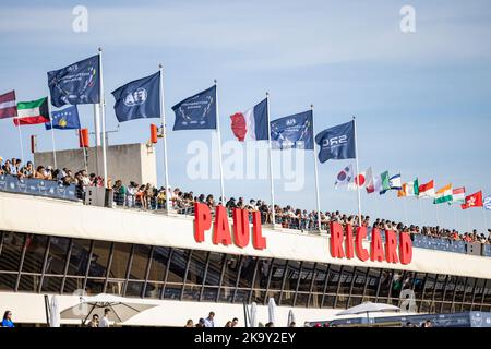 Ambiance pré grille de départ, grille de départ pendant les Jeux de la FIA Motorsport, sur le circuit Paul Ricard de 27 octobre au 30, 2022 au Castellet, France - photo Marc de Mattia / DPPI Banque D'Images