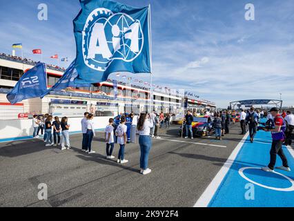 Ambiance pré grille de départ, grille de départ pendant les Jeux de la FIA Motorsport, sur le circuit Paul Ricard de 27 octobre au 30, 2022 au Castellet, France - photo Marc de Mattia / DPPI Banque D'Images