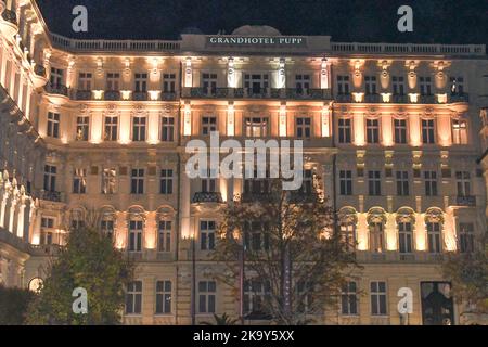 Grandhotel Pupp Karlovy Vary, Banque D'Images