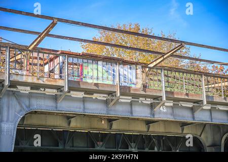 Siemensbahn stillgelegter Wernerwerk, Bahnhof, Siemensstadt, Spandau, Berlin, Deutschland Banque D'Images