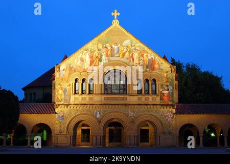 Stamford Memorial Chapel, Palo Alto, Californie Banque D'Images