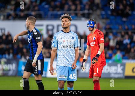 Randers, Danemark. 29th, octobre 2022. Marvin Egho (45) du Randers FC vu lors du match Superliga de 3F entre le Randers FC et le FC Copenhagen au parc Cepheus de Randers. (Crédit photo: Gonzales photo - Balazs Popal). Banque D'Images