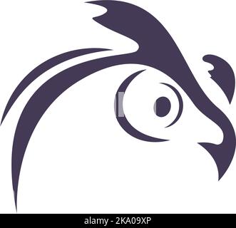 Logo Owl icône illustration vecteur Illustration de Vecteur