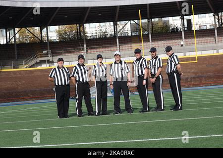 Velodromo Vigorelli, Milan, Italie, 30 octobre 2022, Arbitres du match lors des qualifications du Championnat d'Europe 2023 - Italie contre Angleterre - football Banque D'Images