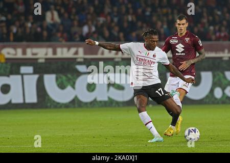 Turin, Italie. 30th octobre 2022. Rafael Leao (AC Milan) en action pendant le FC de Turin contre AC Milan, football italien série A match à Turin, Italie, 30 octobre 2022 crédit: Agence de photo indépendante / Alamy Live News Banque D'Images