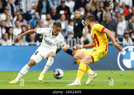 Mariano Diaz du Real Madrid pendant le championnat d'Espagne la Ligue football match entre le Real Madrid et le FC de Gérone sur 30 octobre 2022 au stade Santiago Bernabeu à Madrid, Espagne - photo: Oscar J Barroso/DPPI/LiveMedia Banque D'Images