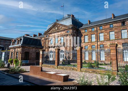 Château des Rohan dans la ville d'Alsace de Saverne, France Banque D'Images