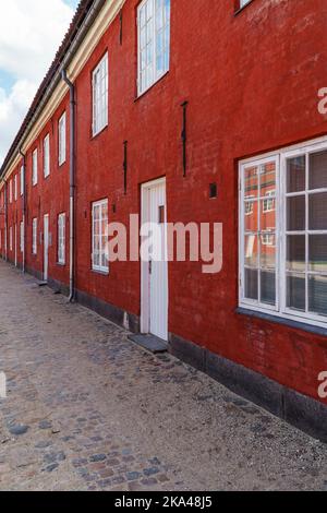 Kastellet. Partie des fortifications de Copenhague. Banque D'Images