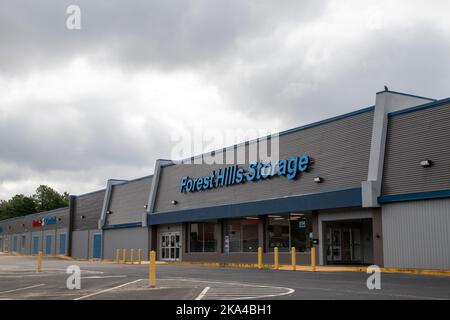 Augusta, GA, Etats-Unis - 07 19 21: Location de stockage libre de Forest Hills Banque D'Images