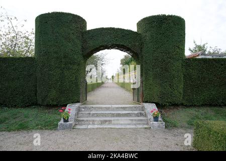 Château Azay le Ferron, Centre, France. Banque D'Images