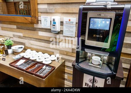 Bogota Colombie,El Chico Holiday Inn Express Bogota Parque la 93,IHG Hotel hôtels hébergement inn auberges motel motels intérieur, salle de petit déjeuner gratuite se Banque D'Images