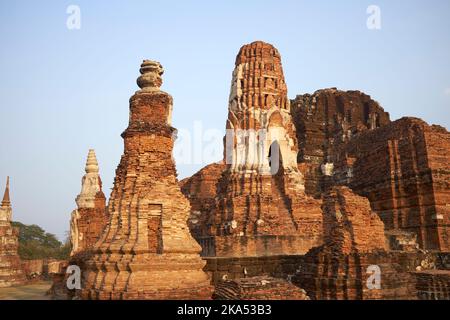 Wat Mahathat Thaïlande Ayutthaya Banque D'Images