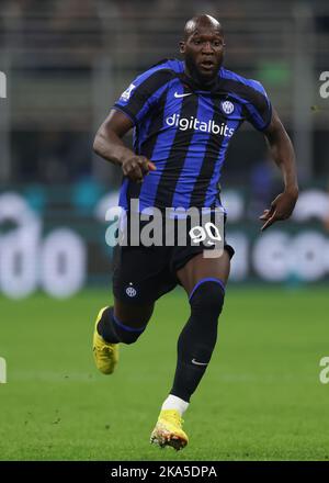 Milan, Italie, 29th octobre 2022. Romelu Lukaku du FC Internazionale lors de la série Un match à Giuseppe Meazza, Milan. Le crédit photo devrait se lire: Jonathan Moscrop / Sportimage Banque D'Images