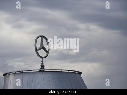 Stuttgart, Allemagne. 28th octobre 2022. Musée Mercedes Benz à Stuttgart. (Credit image: © Igor Golovniov/SOPA Images via ZUMA Press Wire) Banque D'Images