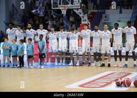 Cremona, Italie. 30th octobre 2022. Vanoli Cremona pendant le Panier Vanoli Cremona vs Kiengia Rieti, Championnat italien de basket-ball série A2 hommes à Cremona, Italie, 30 octobre 2022 crédit: Agence de photo indépendante/Alamy Live News Banque D'Images