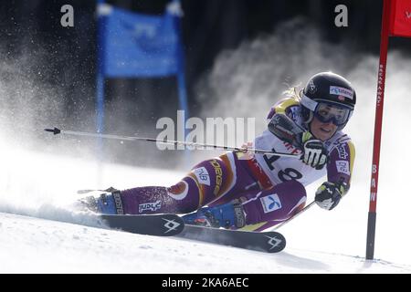BEAVER CREEK, ÉTATS-UNIS 20150212. Les Championnats du monde de ski alpin FIS 2015 à Vail et Beaver Creek. Nina LÃ¸seth en action dans le slalom géant féminin, jeudi. LÃ¸seth terminé sur 6th place photo: Cornelius Poppe / NTB scanpix Banque D'Images