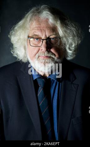 Oslo, Norvège 20151109. Auteur Edvard Hoem. Photo: Grotte de Végard Wivestad / NTB scanpix Banque D'Images